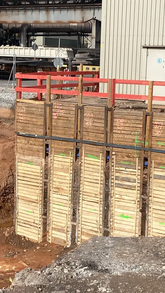 Berliner Verbau mit Holzausfachung